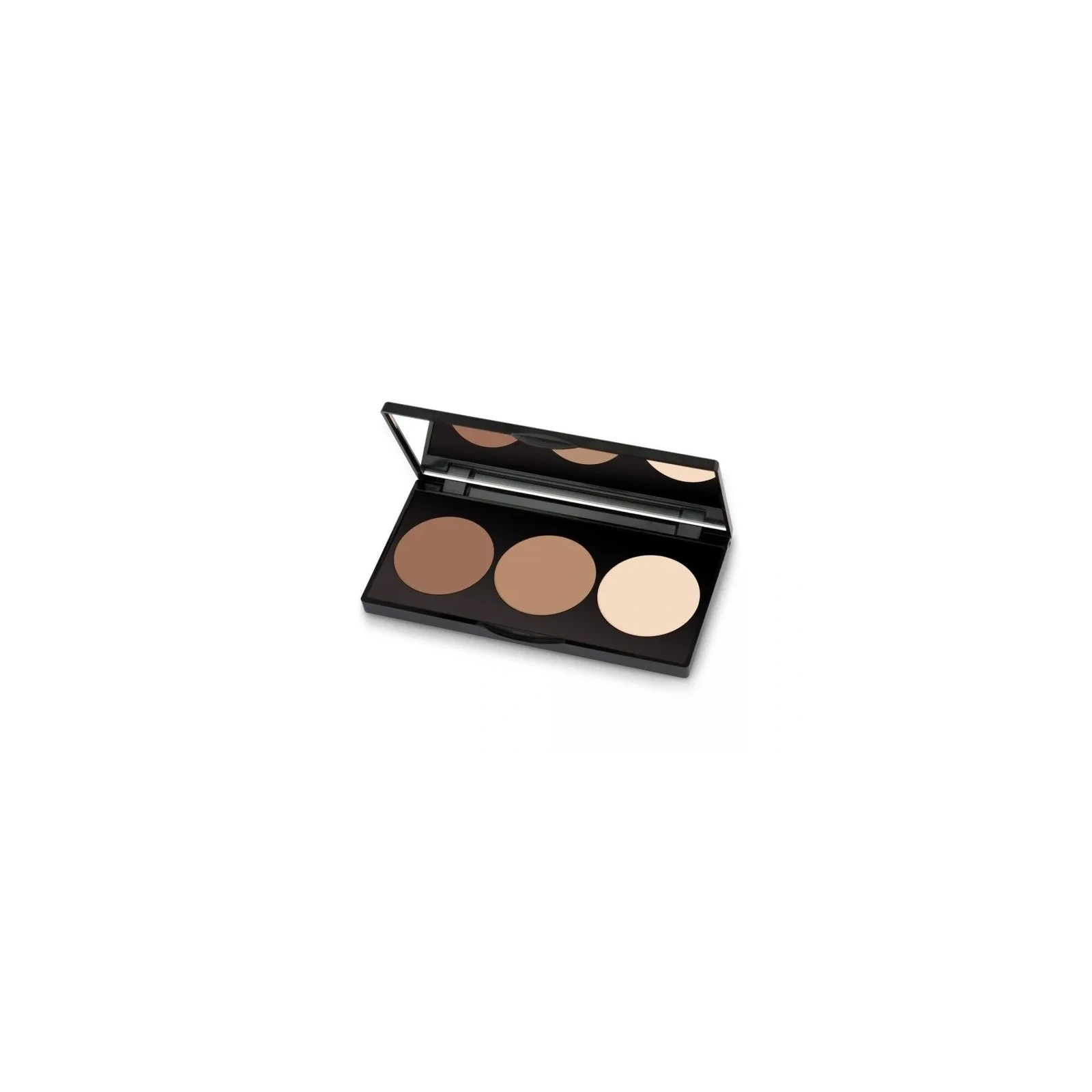 GOLDEN ROSE Contour Powder Kit paletka do modelowania 3w1 3x4,5g