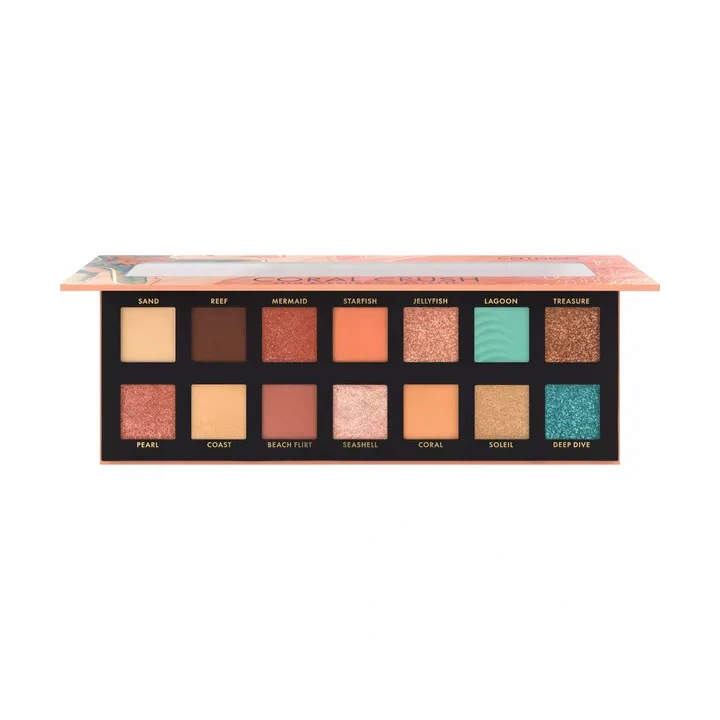 CATRICE Slim Coral Crush paleta cieni do powiek 030 Under the Sea 10,6g 