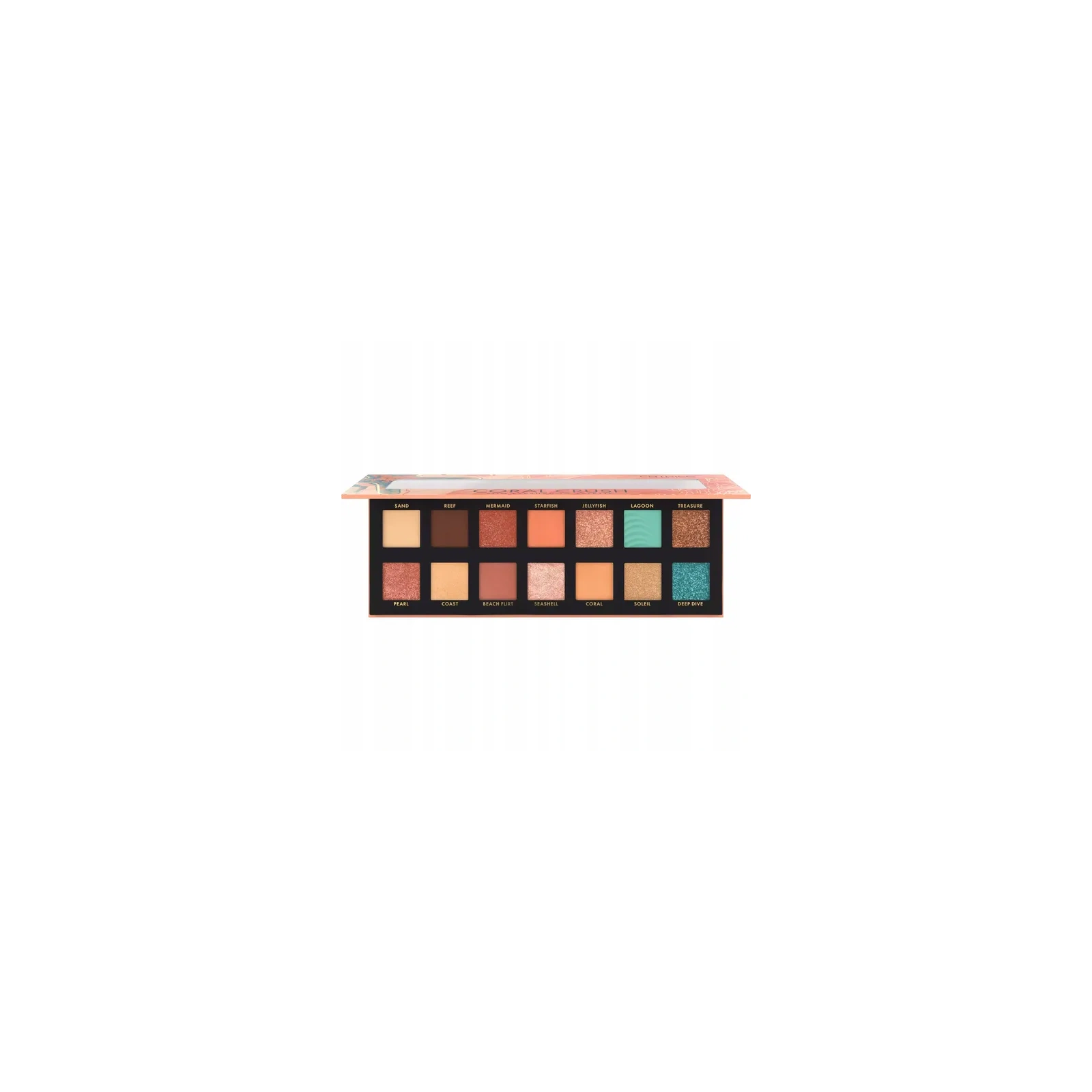 CATRICE Slim Coral Crush paleta cieni do powiek 030 Under the Sea 10,6g 