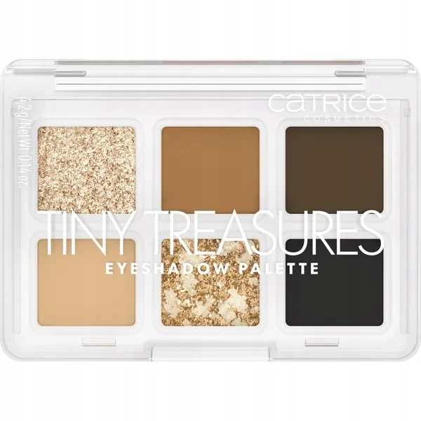 CATRICE Tiny Treasures paleta cieni do powiek 010 Everyday Essentials 4,2g 
