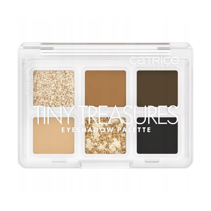 CATRICE Tiny Treasures paleta cieni do powiek 010 Everyday Essentials 4,2g 