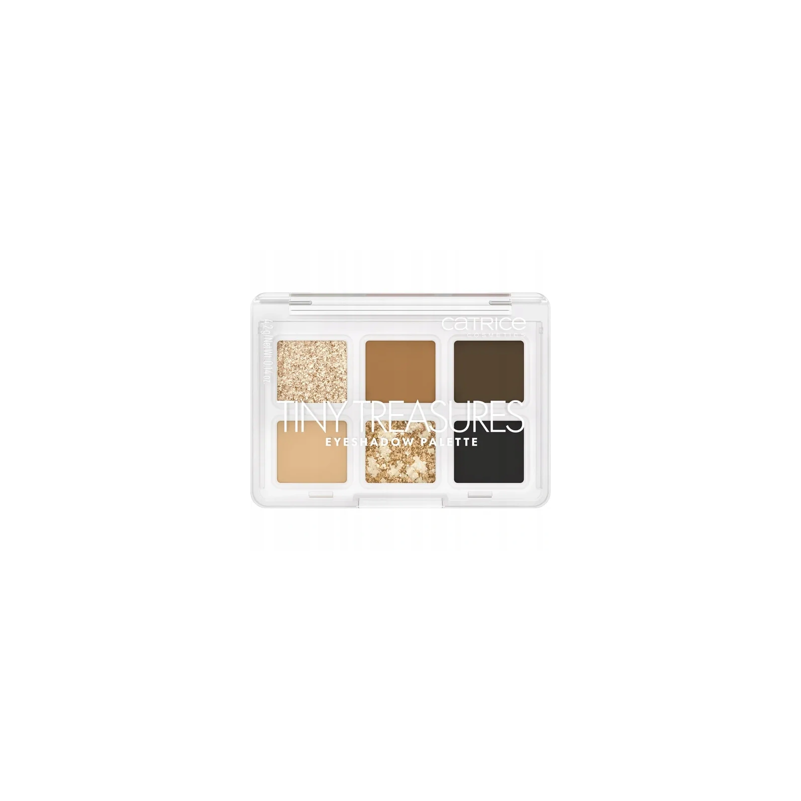 CATRICE Tiny Treasures paleta cieni do powiek 010 Everyday Essentials 4,2g 