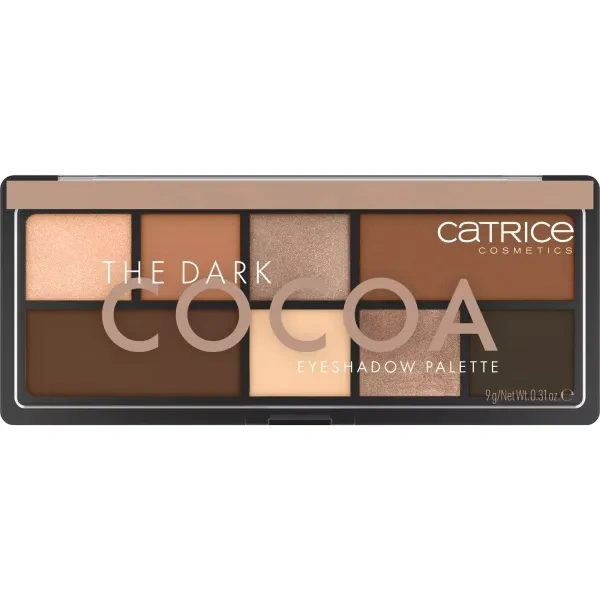 CATRICE Eyeshdow Palette paleta cieni do powiek Dark Cocoa 9g 