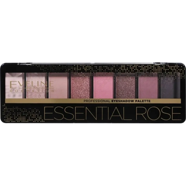 EVELINE Eyeshadow paleta cieni do powiek 05 Essential Rose 8x1,2g