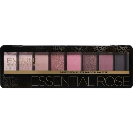 EVELINE Eyeshadow paleta cieni do powiek 05 Essential Rose 8x1,2g
