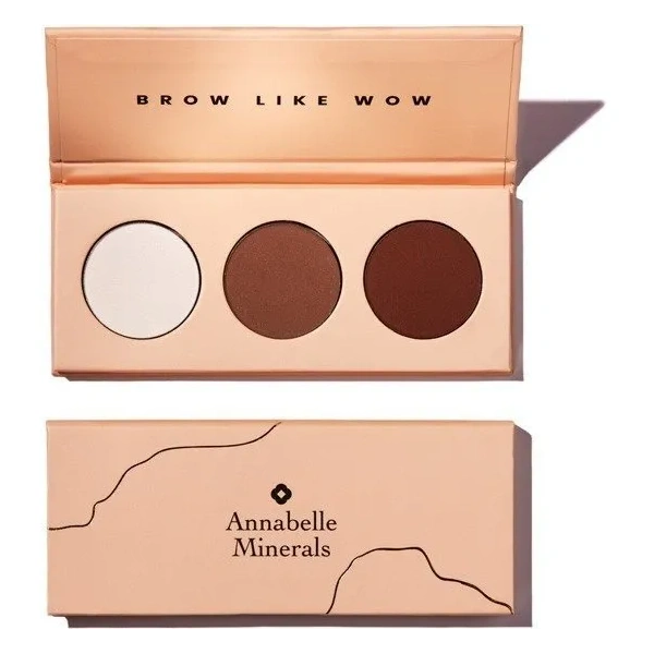 ANNABELLE MINERALS Brow Like Wow paleta cieni do brwi 3.9g