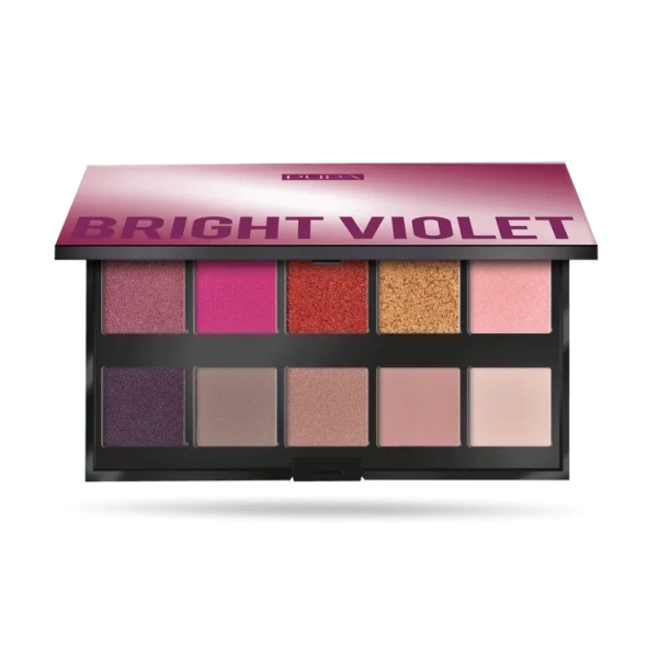 PUPA Make Up Stories paleta cieni do powiek 003 Bright Violet 18g