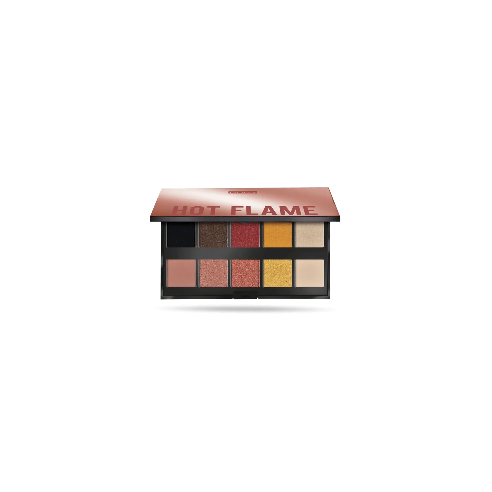 PUPA Make Up Stories paleta cieni do powiek 002 Hot Flame 18g