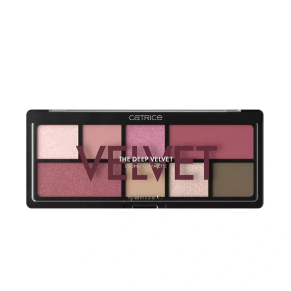 CATRICE Eyeshdow Palette paleta cieni do powiek The Deep Velvet 9g