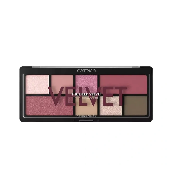 CATRICE Eyeshdow Palette paleta cieni do powiek The Deep Velvet 9g