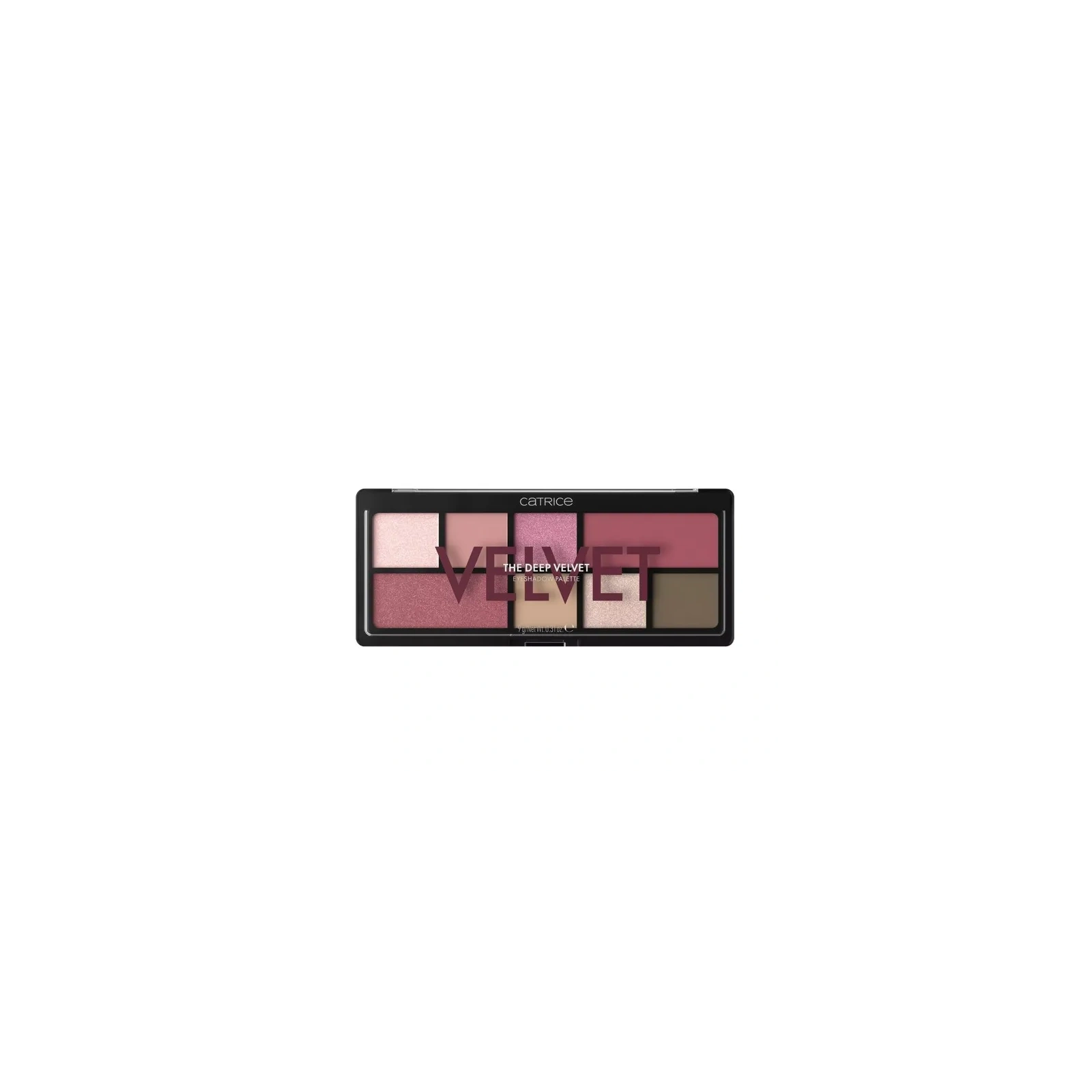 CATRICE Eyeshdow Palette paleta cieni do powiek The Deep Velvet 9g