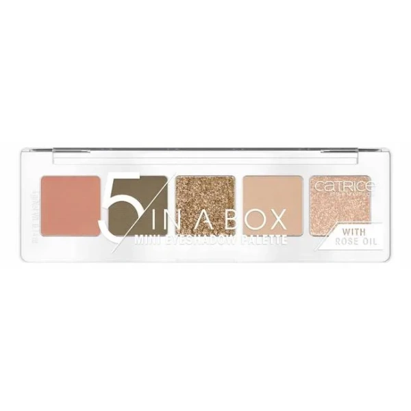 CATRICE 5 in a Box paleta cieni 070 Elegant Khaki Look 4g