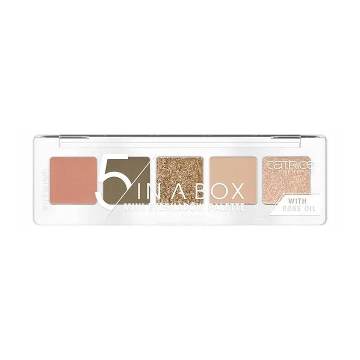 CATRICE 5 in a Box paleta cieni 070 Elegant Khaki Look 4g