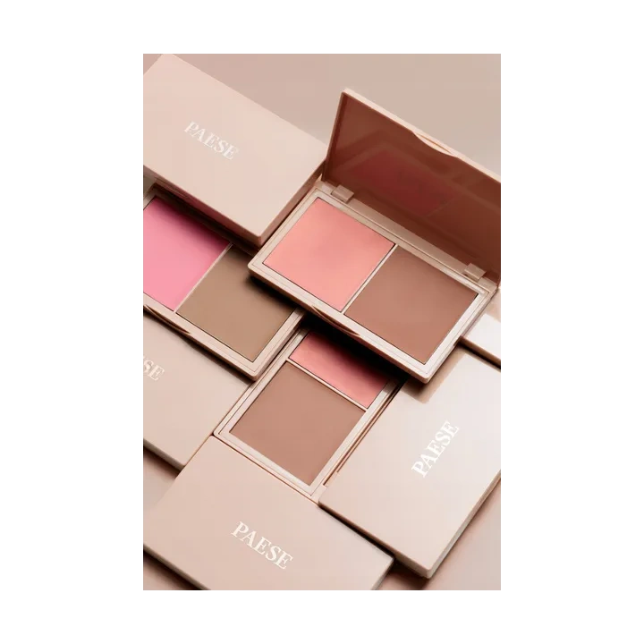 PAESE Kiss My Cheeks paleta do konturowania w ciepłej tonacji Warm 15g