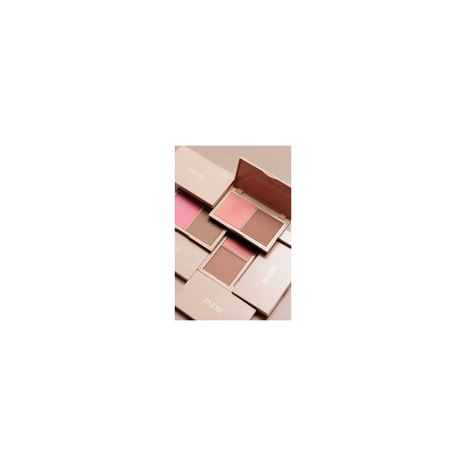 PAESE Kiss My Cheeks paleta do konturowania w ciepłej tonacji Warm 15g