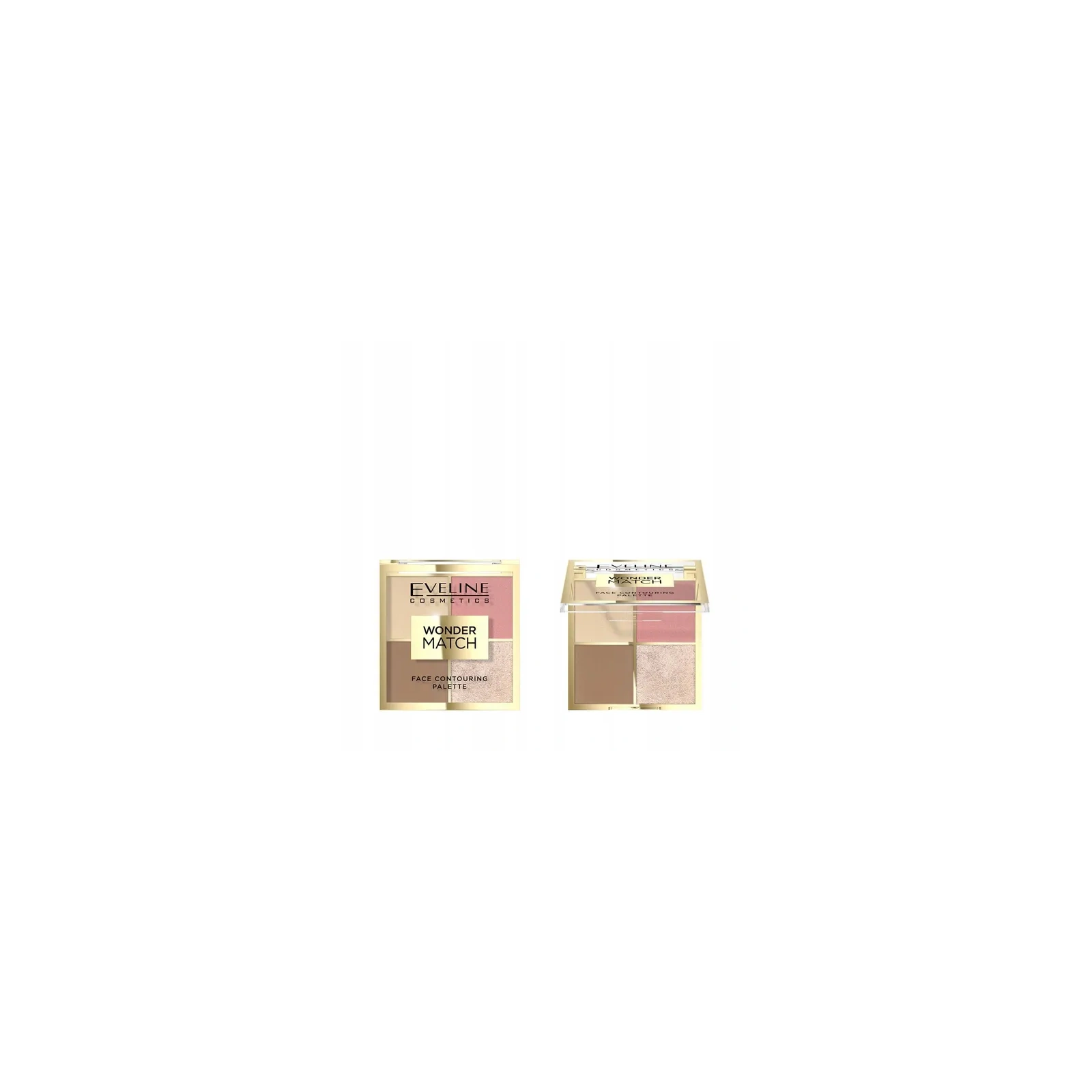 EVELINE Wonder Match paleta do konturowania 02 6,8ml 