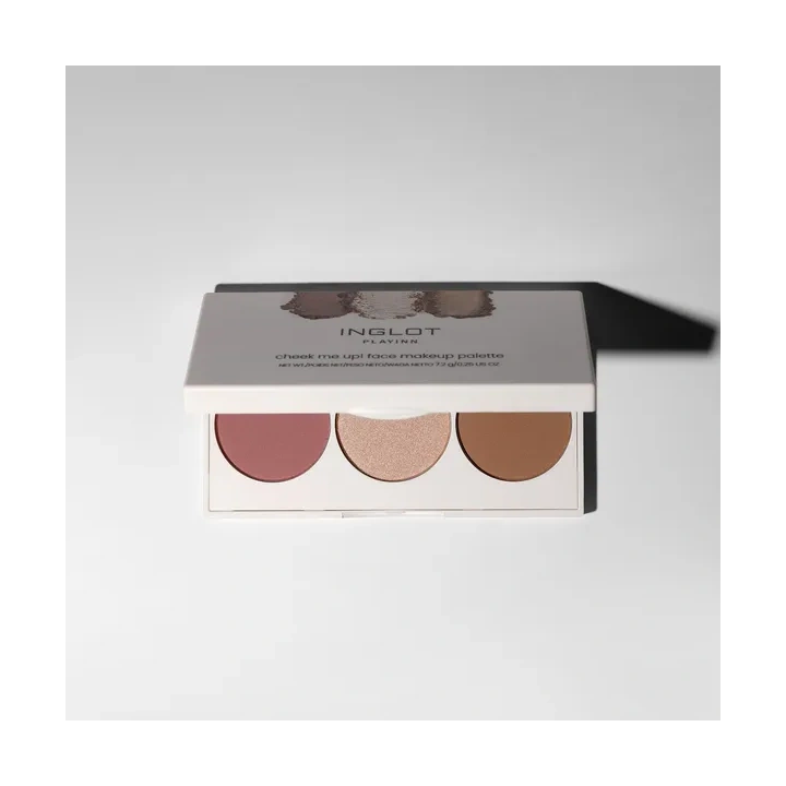 INGLOT Playinn paleta do makijażu twarzy CHEEK ME UP! 7,2g