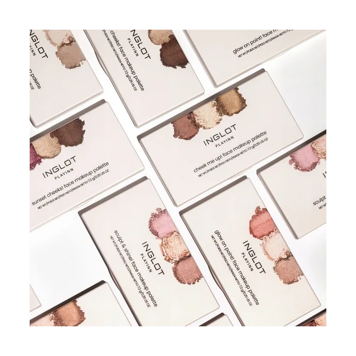 INGLOT Playinn paleta do makijażu twarzy CHEEK ME UP! 7,2g