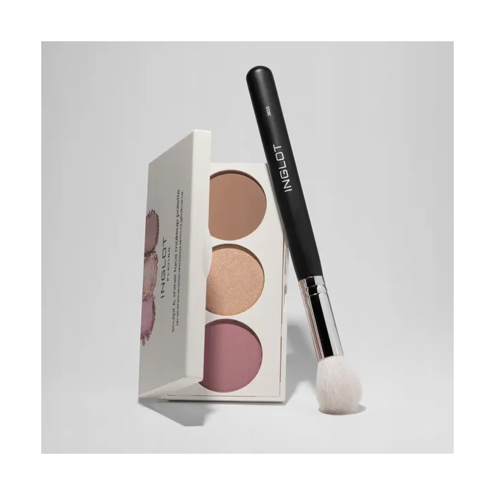 INGLOT Playinn paleta do makijażu twarzy SCULPT & SHINE! 7,2g