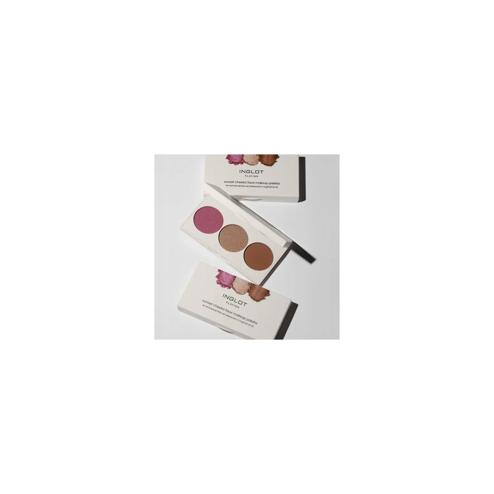 INGLOT Playinn paleta do makijażu twarzy SUNSET CHEEKS! 7,2g