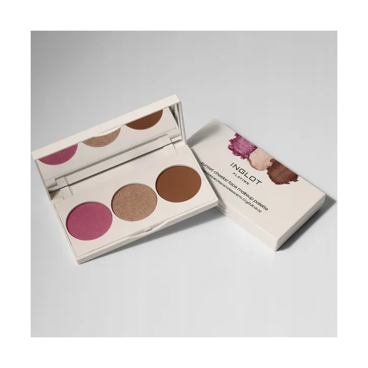 INGLOT Playinn paleta do makijażu twarzy SUNSET CHEEKS! 7,2g