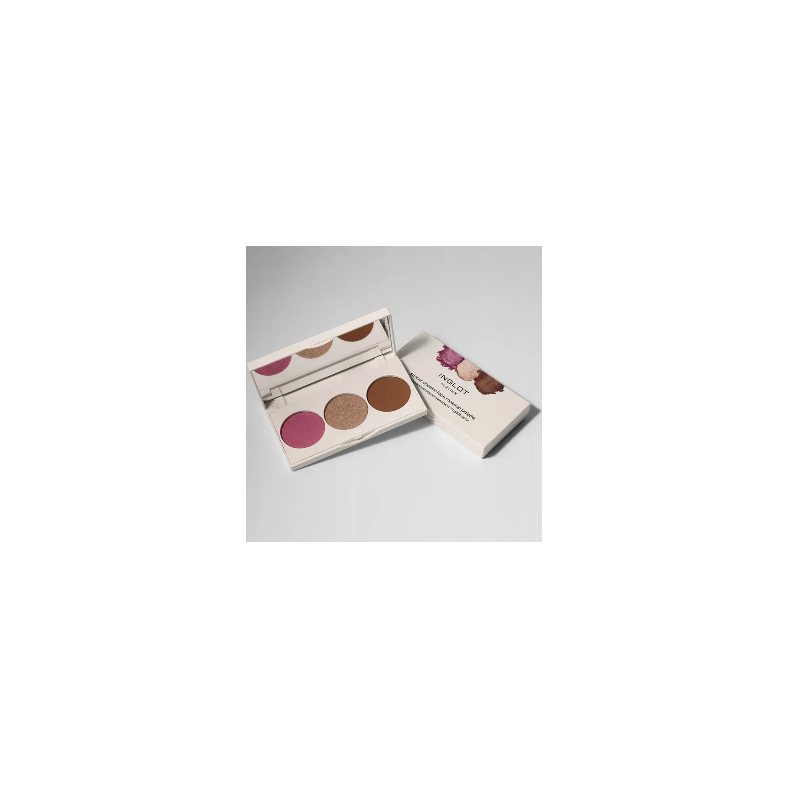 INGLOT Playinn paleta do makijażu twarzy SUNSET CHEEKS! 7,2g