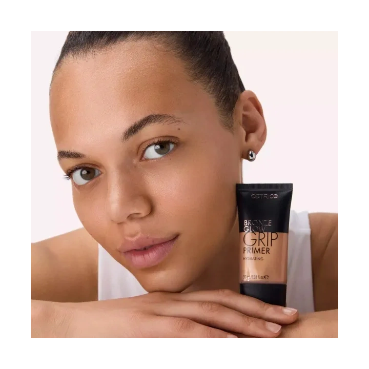 CATRICE Grip Primer Bronze Glow baza pod makijaż nawilżająca 010 Sun Glazed 30ml