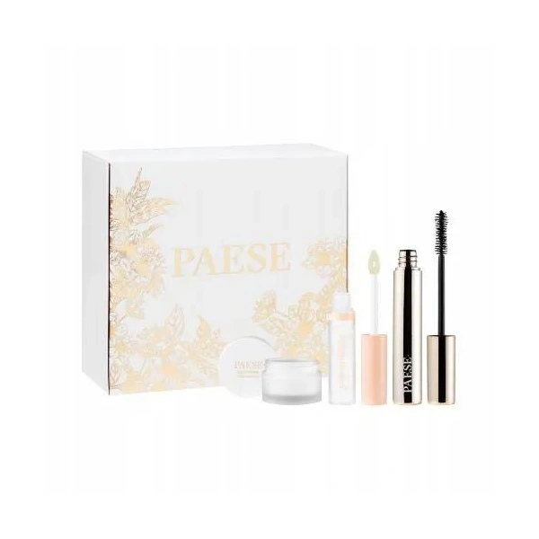 PAESE Perfect zestaw (maskara + baza pod makijaż + błyszczyk) 