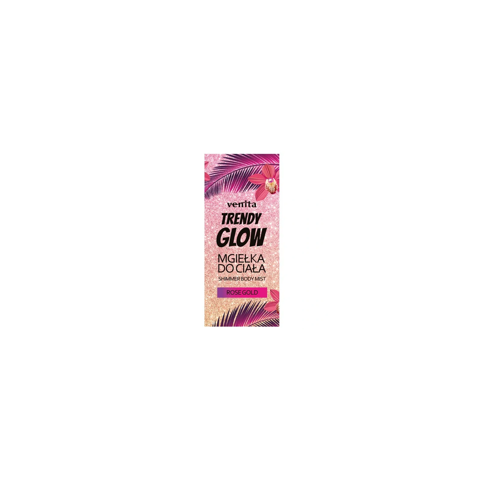 VENITA Trendy Glow Shimmer Body Mist mgiełka do ciała Rose Gold 200ml 