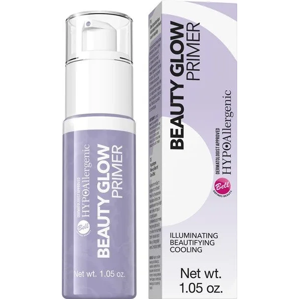 BELL HypoAllergenic Primer Beauty Glow baza pod makijaż rozświetlająco upiększająca 30g
