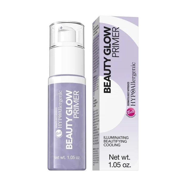 BELL HypoAllergenic Primer Beauty Glow baza pod makijaż rozświetlająco upiększająca 30g
