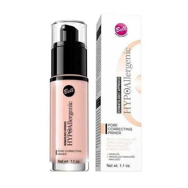 BELL HypoAllergenic Primer Pore Correcting baza pod makijaż 01 30g