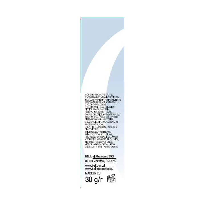 BELL HypoAllergenic Mat&Smooth Base 01 baza pod makijaż 30g