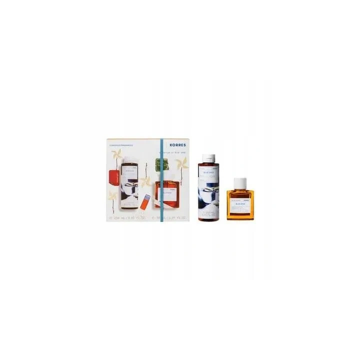 KORRES zestaw żel pod prysznic + edt Conscious Fragrances Blue Sage