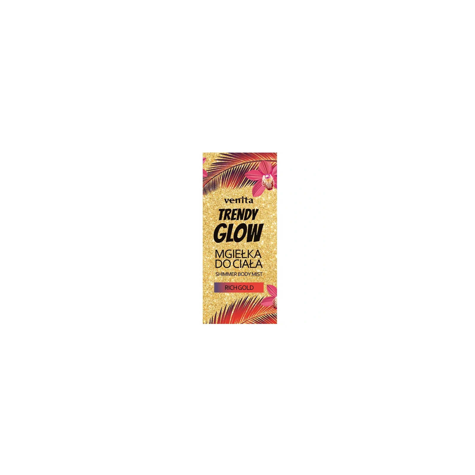 VENITA Trendy Glow Shimmer Body Mist mgiełka do ciała Rich Gold 200ml 