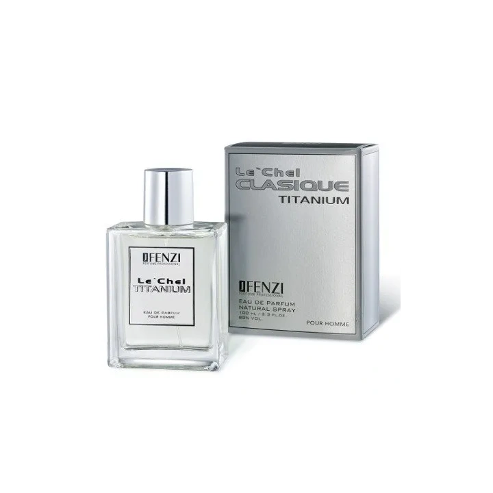 J.FENZI Men Le'Chel Clasique Titanium edp 100ml