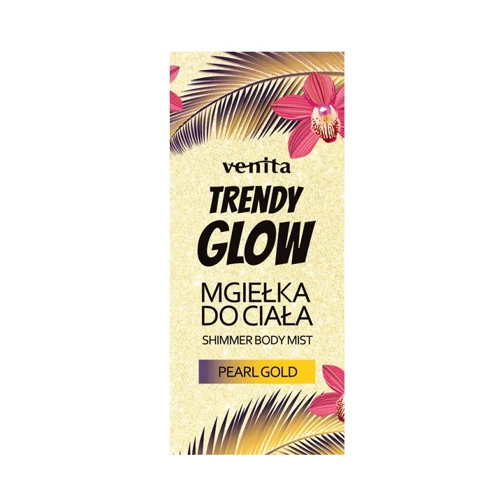 VENITA Trendy Glow Shimmer Body Mist mgiełka do ciała Pearl Gold 200ml 