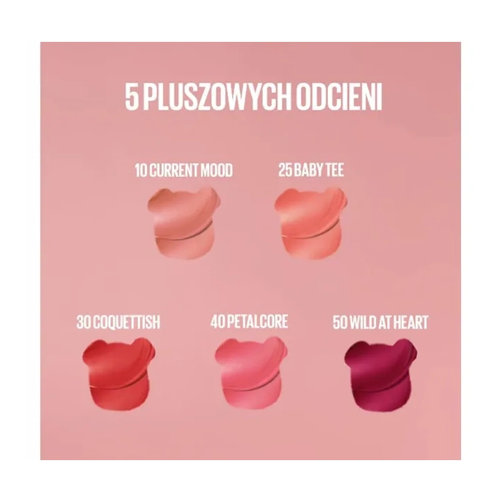 MAYBELLINE Super Stay Teddy tint do ust 50 Wild At Heart 5ml 