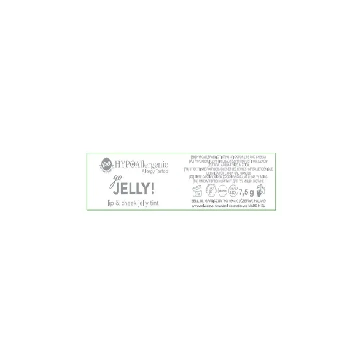 BELL GO JELLY! Lip & Cheek Jelly Tint tintujący sztyft do ust i policzków 02 Good looking 7,5g