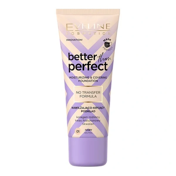 EVELINE Better Than Perfect podkład do twarzy 01 Ivory 30ml