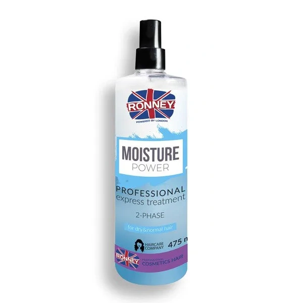 RONNEY Express Treatment Moisture Power odżywka dwufazowa nawilżająca 285ml