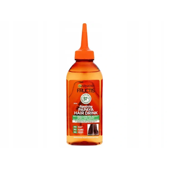 GARNIER Fructis Hair Drink odżywka w płynie Papaya 200ml 