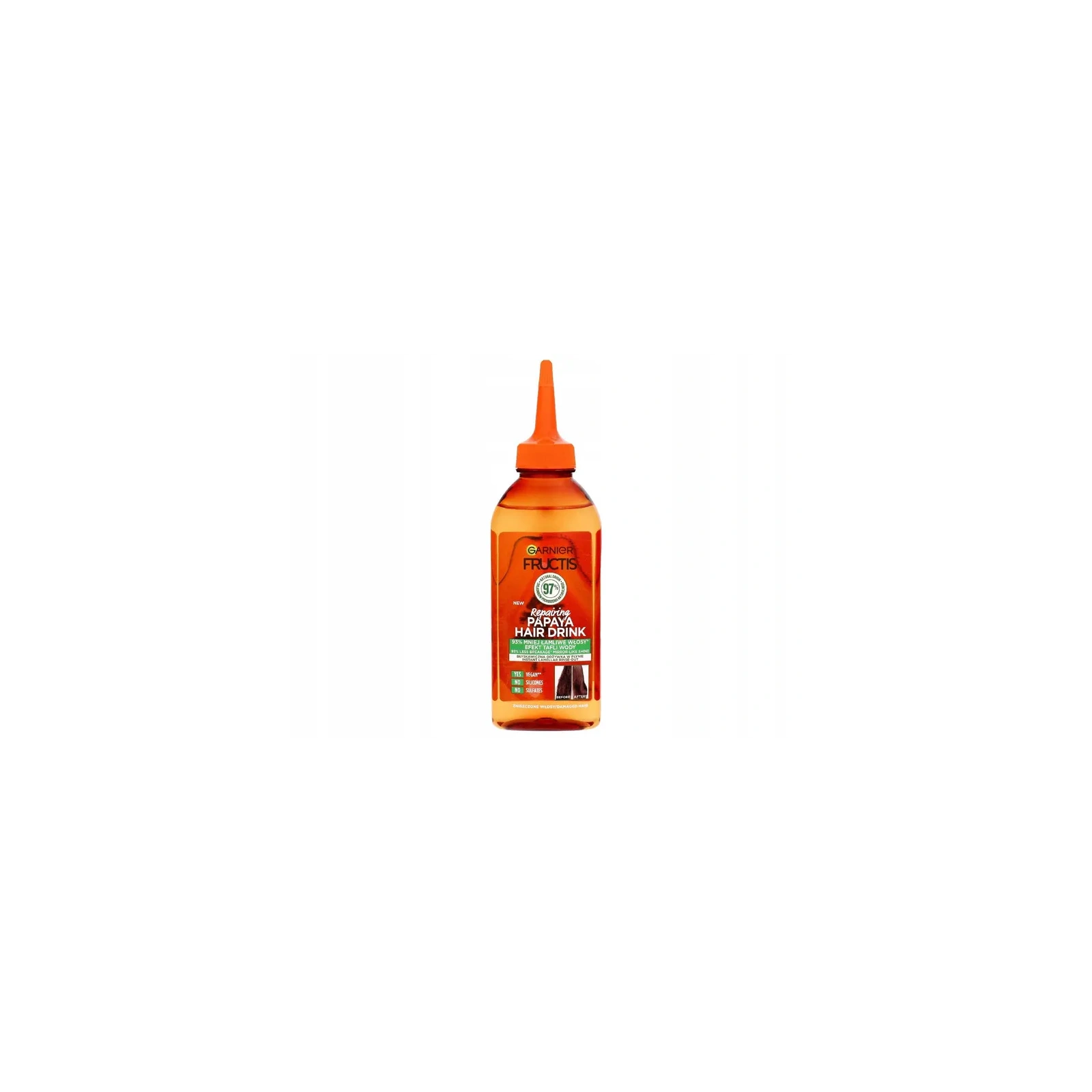 GARNIER Fructis Hair Drink odżywka w płynie Papaya 200ml 