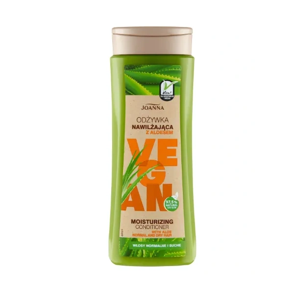 Joanna JOANNA Vegan odżywka nawilżająca z Aloesem 300ml — Składniki i ocena
