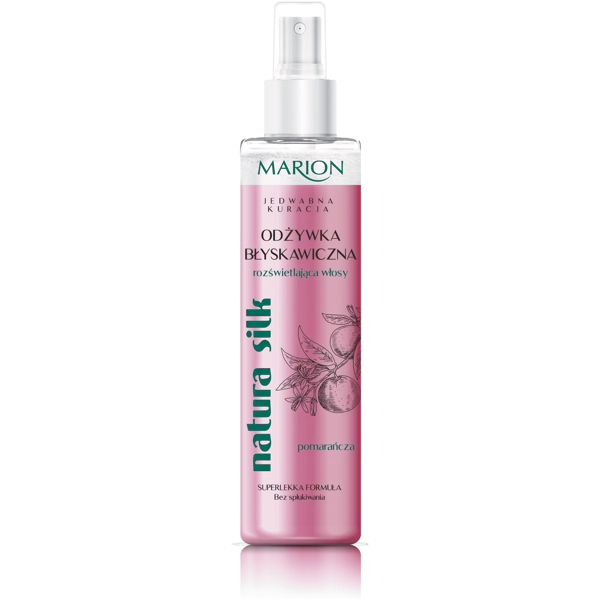 MARION Natura Silk błyskawiczna odżywka rozświetlająca włosy 150ml