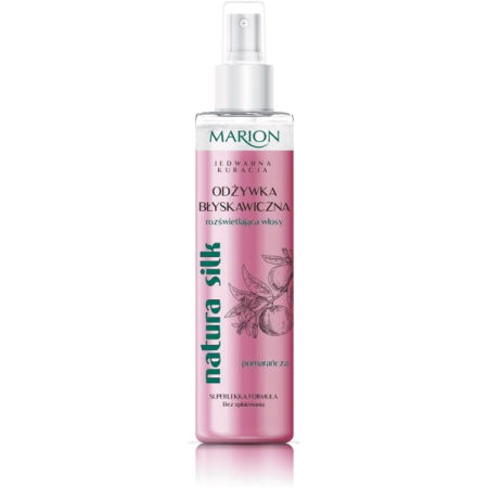MARION Natura Silk błyskawiczna odżywka rozświetlająca włosy 150ml