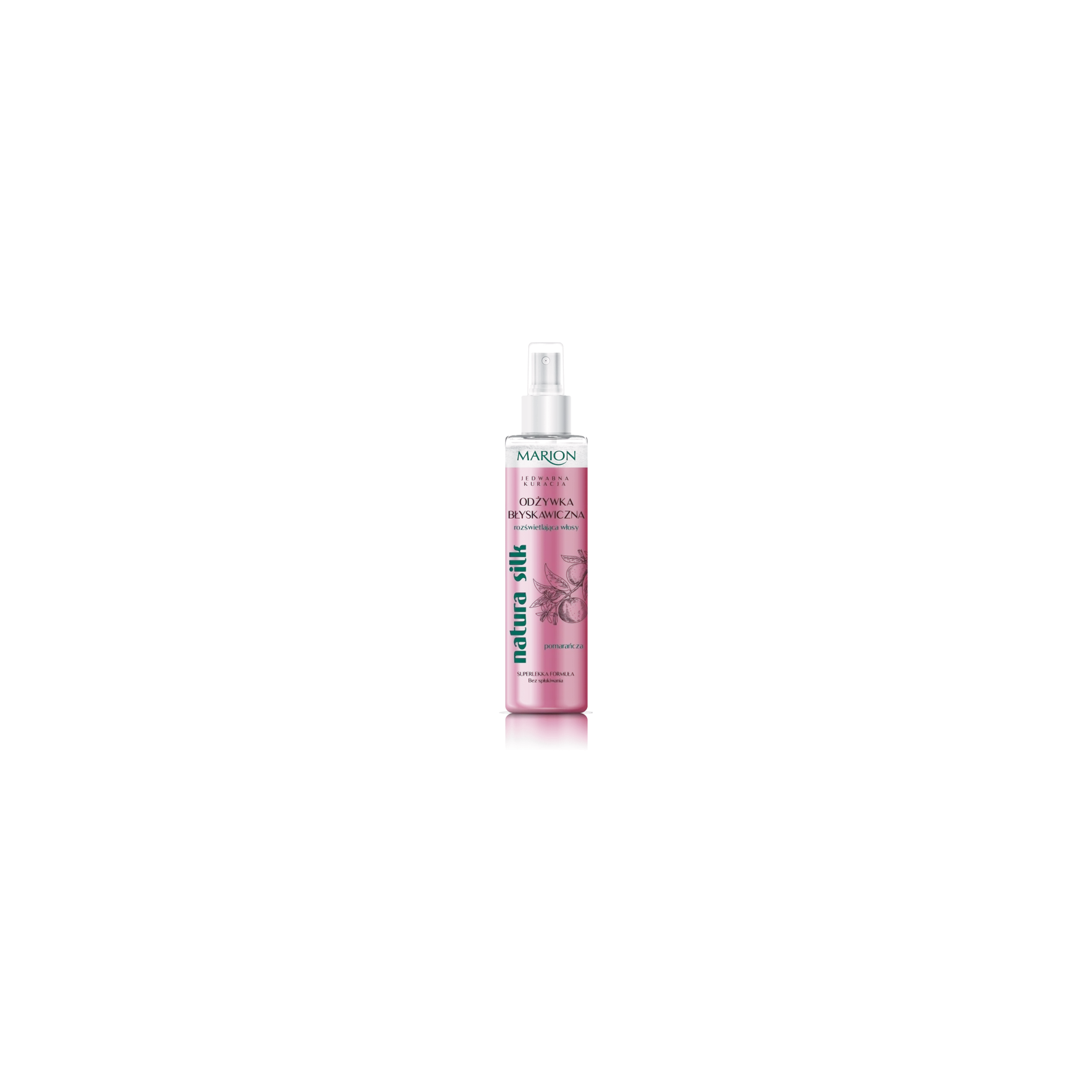 MARION Natura Silk błyskawiczna odżywka rozświetlająca włosy 150ml
