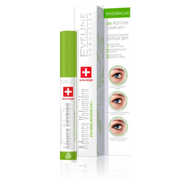 EVELINE Odżywka do rzęs 3w1 10ml