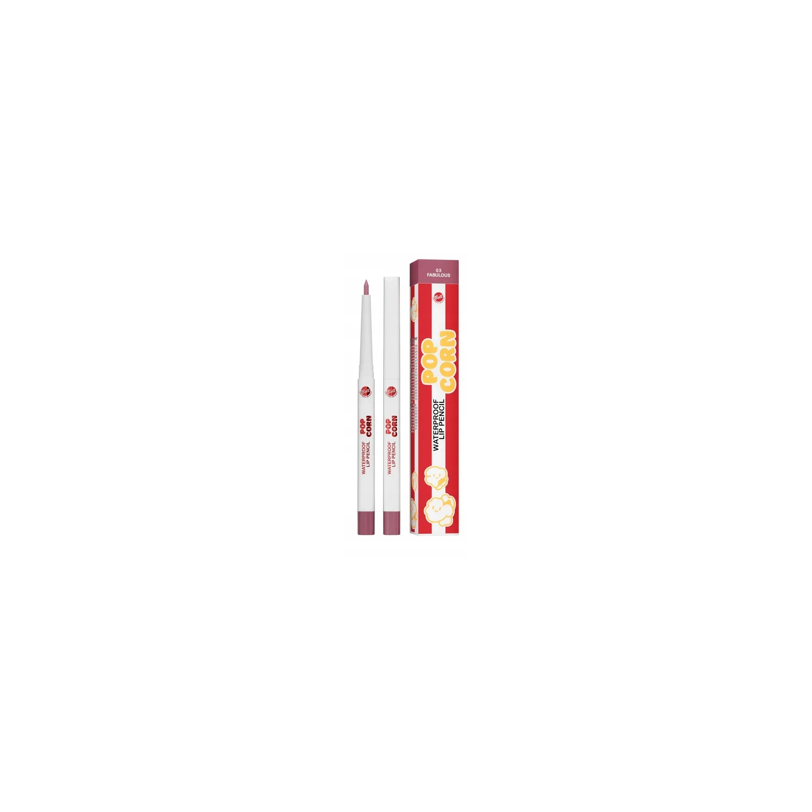 BELL Popcorn Waterproof Lip Pencil wodoodporna kredka do ust 03 Fabulous 0,25g