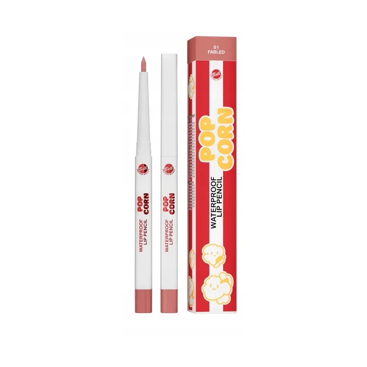 BELL Popcorn Waterproof Lip Pencil wodoodporna kredka do ust 01 Fabled 0,25g